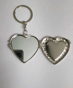 Heart Mirror Keychain D