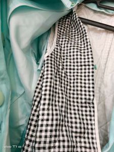 women Mint Trench Coat size S