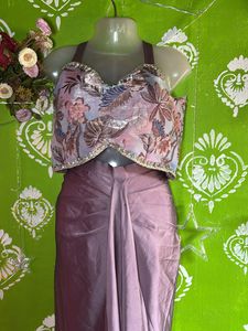 Wedding Trendy Saree Type Lehnga