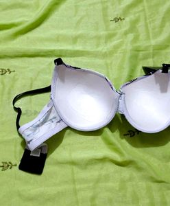 Multicolored Underwire Plus Size Bra
