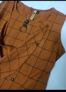 Mustard Fashion Trendy Top
