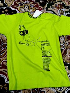 Lime Green Music T-Shirt