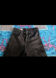 Dark Gray Denim Jeans