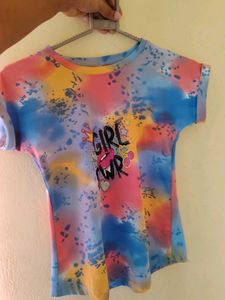 Girl Power Tie Dye Tee