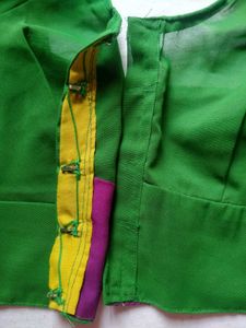 Green Katori Blouse