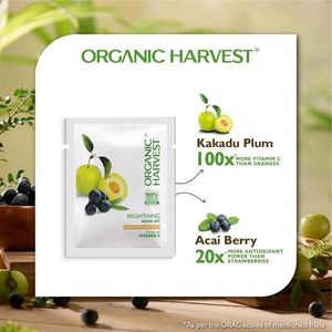 Organic Harvest Vitamin C Facial Kit Pack Of 4