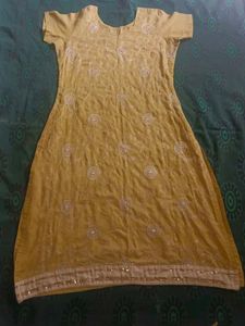 Light Green Embroidery Kurta
