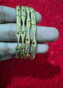 Gold Bangles Set