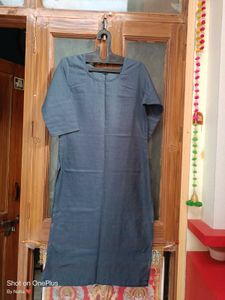 💫Grey Colour Plain Kurti