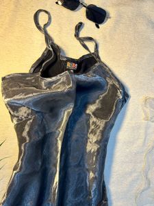 Metallic Pintresty Dress🖤