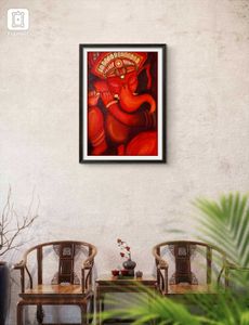 &#39;&#39;Lord Ganesha - The Red Rhythm&#34;