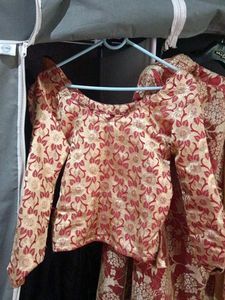 Lehenga Choli With Dupatta.