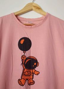 Pink Astronaut T-Shirt