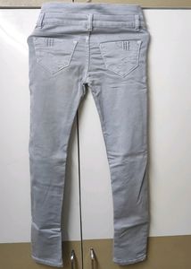 Grey Denim Jeans