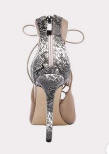 Laced Pencil High Heels