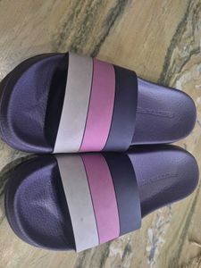 Girls Redtape Striped Slides