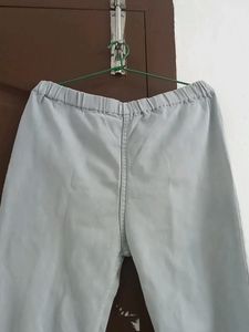 Grey Flexible Jeggings