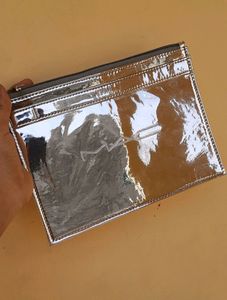 Mac Silver Pouch