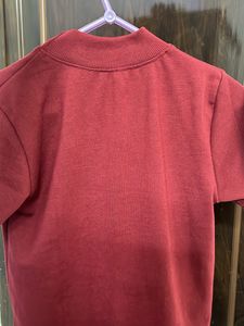 Maroon colour Top