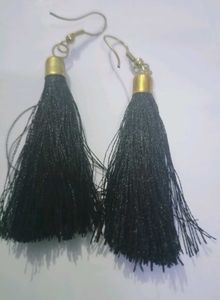 Tassel &amp; Pom Earrings