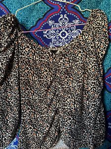 Animal Print Top