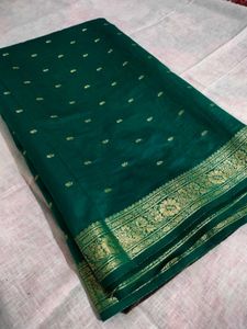 Elegant Green Saree