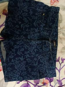 One Shorts And A Jeans Combo