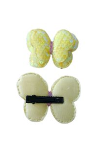 Cute Bow Hair Clips Set Of 2