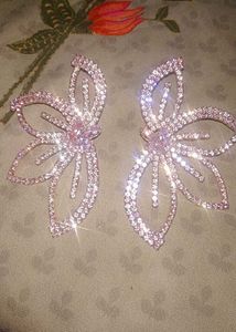 Sparkling Flower Earrings