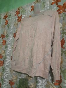 Peach Long Sleeve Top