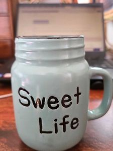 Beautiful Green Ceramic Coffee