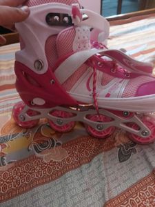 Pink Roller Skates