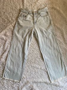 Light Wash Wide Leg Jeans