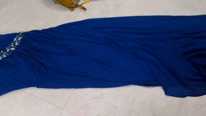 Elegant Blue Party Dress