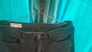 Black Jeans With Slit