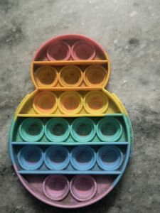 Rainbow Pop It Fidget Toy