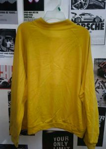 Yellow Pullover Sweater