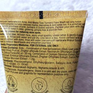Everyuth Naturals Anti Acne, Marks Tulsi Tur
