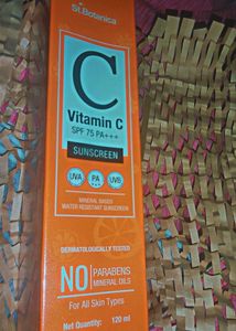 St. Botanica Vitamin C SPF 75 PA+++ Sunscreen