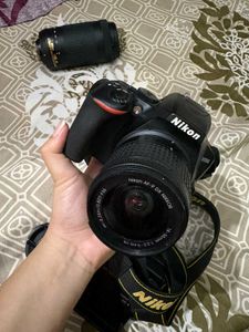 Nikon D3500 Camera With 70-300 Lenses