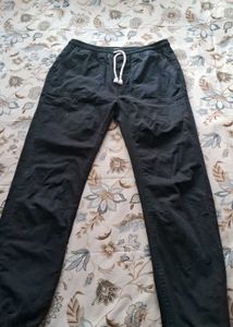 Zudio Comfy Black Cargo Pants