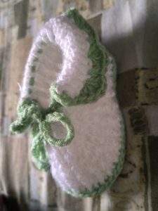 Handmade Crochet Baby Booties