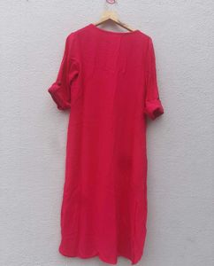 Dark Pink Kurti