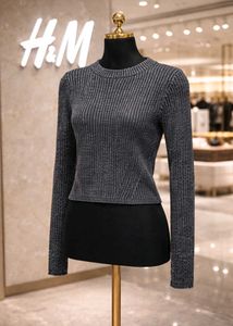 Sparkly Long Sleeve Top