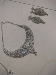 Diamond Necklace Jewelry Set