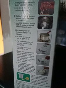 Infant formula milk 🍼