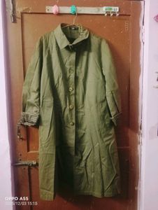 Olive Green Trench Coat