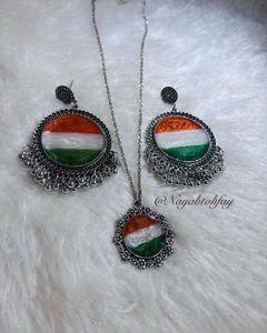 Tricolor Jewelry Set