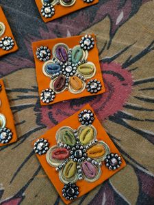 Handmade Craft Square Patches
