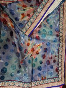 Elegant multicolor Saree